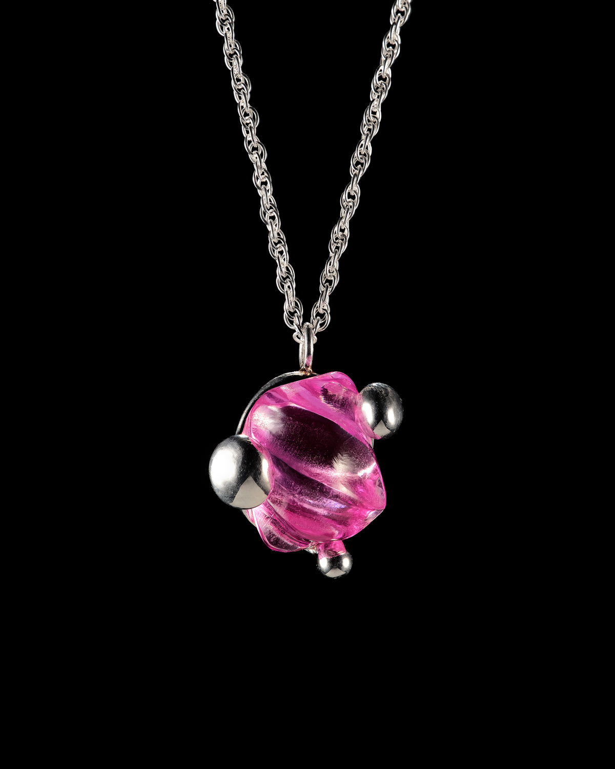 Pink Erosion Necklace