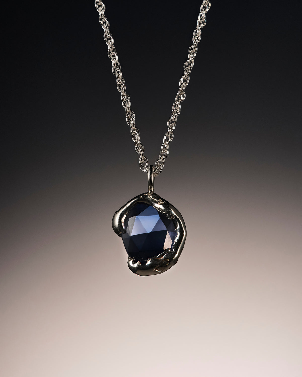 Lapis Flux Necklace