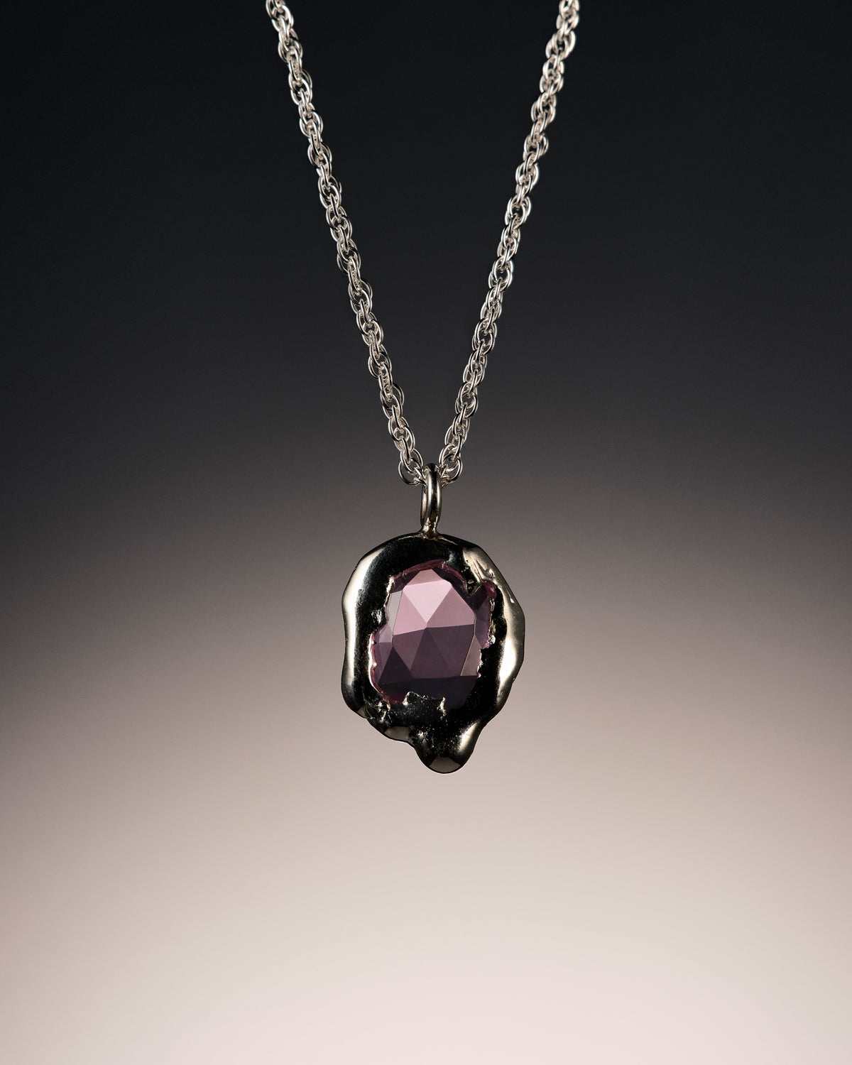 Pink Flux Necklace
