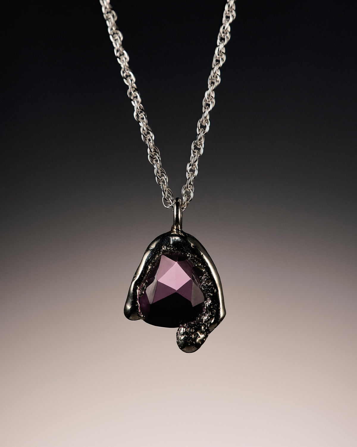 Plum Flux Necklace