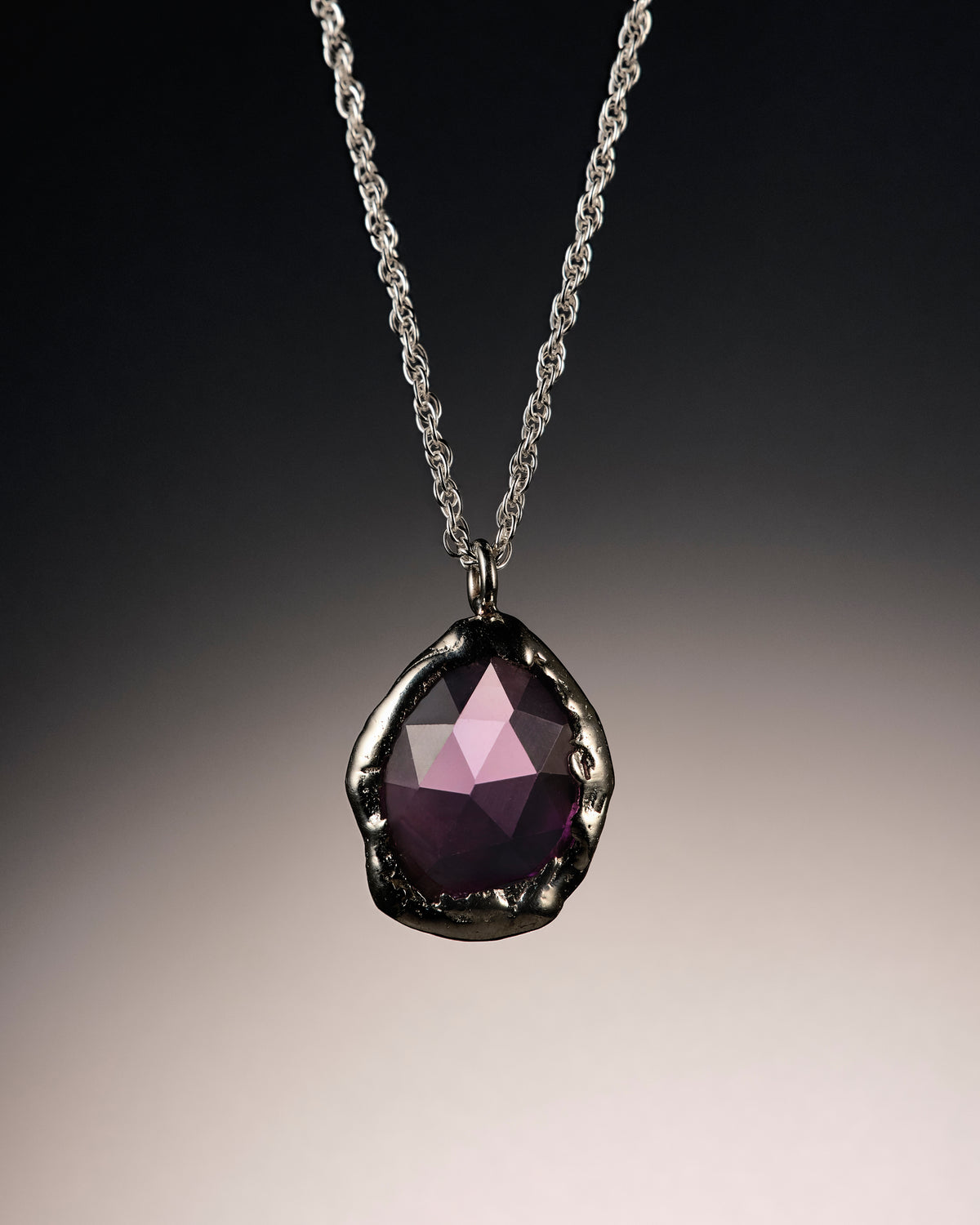 Violet Flux Necklace
