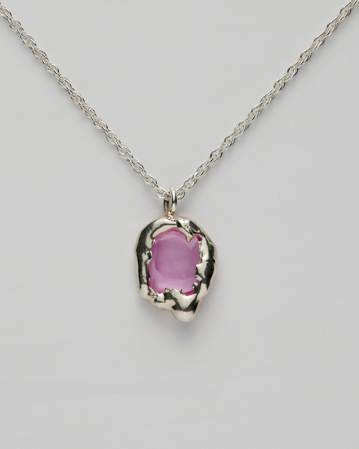 Pink Flux Necklace