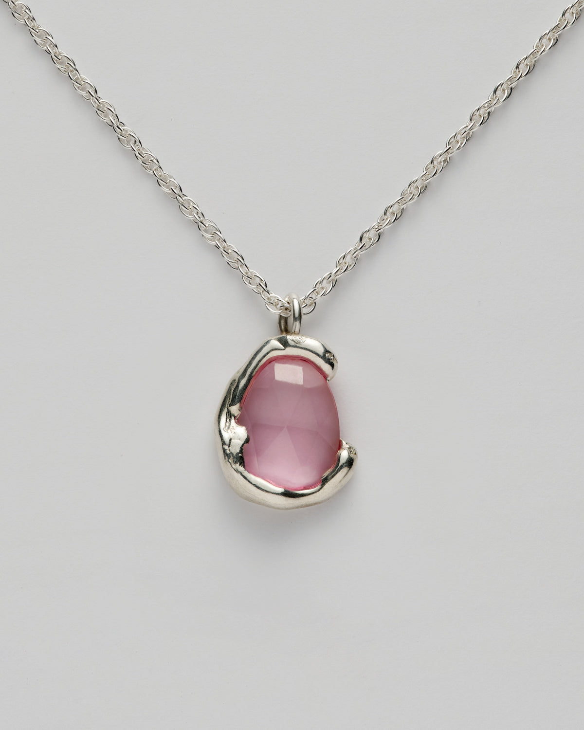 Peach Flux Necklace