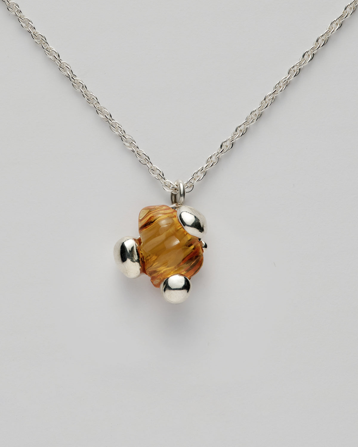 Orange Erosion Necklace