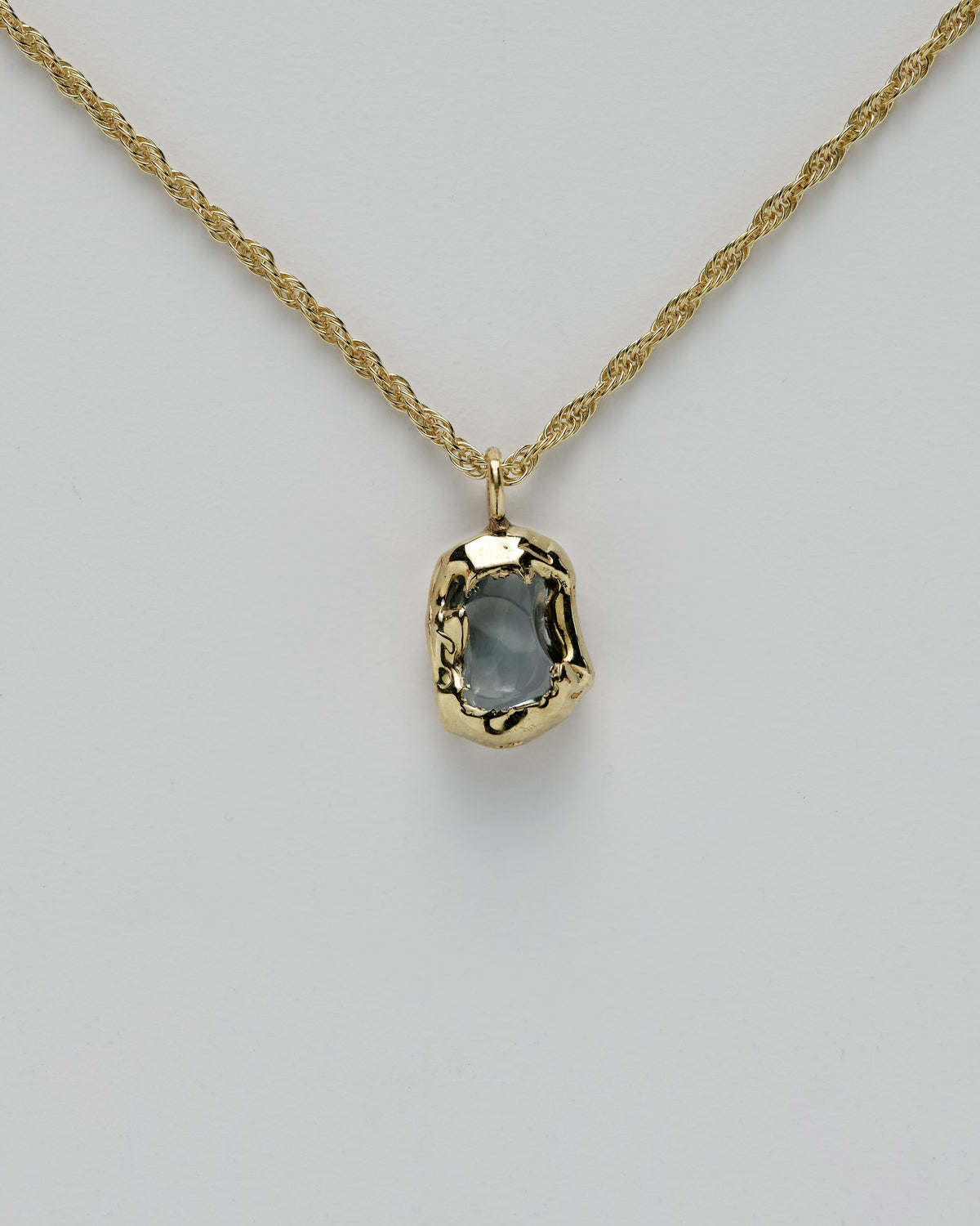 Green & Gold Erosion Necklace