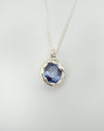 Cornflower Blue Sapphire Pendant