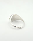 Green Sapphire Eclipse Signet