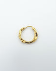 Gold Vermeil Lava Hoop