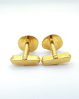 Gold Vermeil Lava Cufflinks