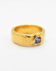 The Blue Sapphire Lava (Gold Vermeil)
