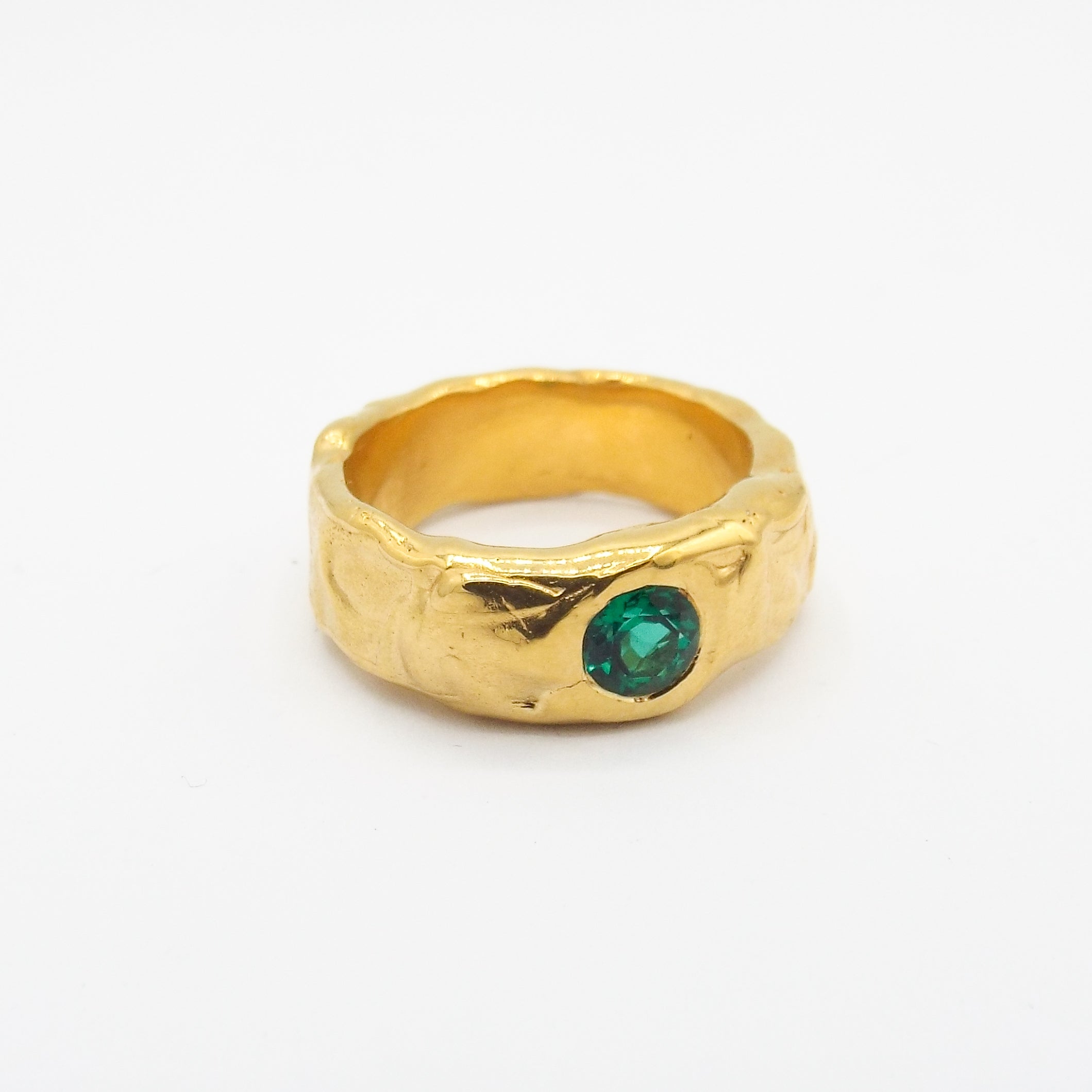 The Emerald Lava (Gold Vermeil)