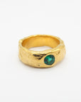 The Emerald Lava (Gold Vermeil)