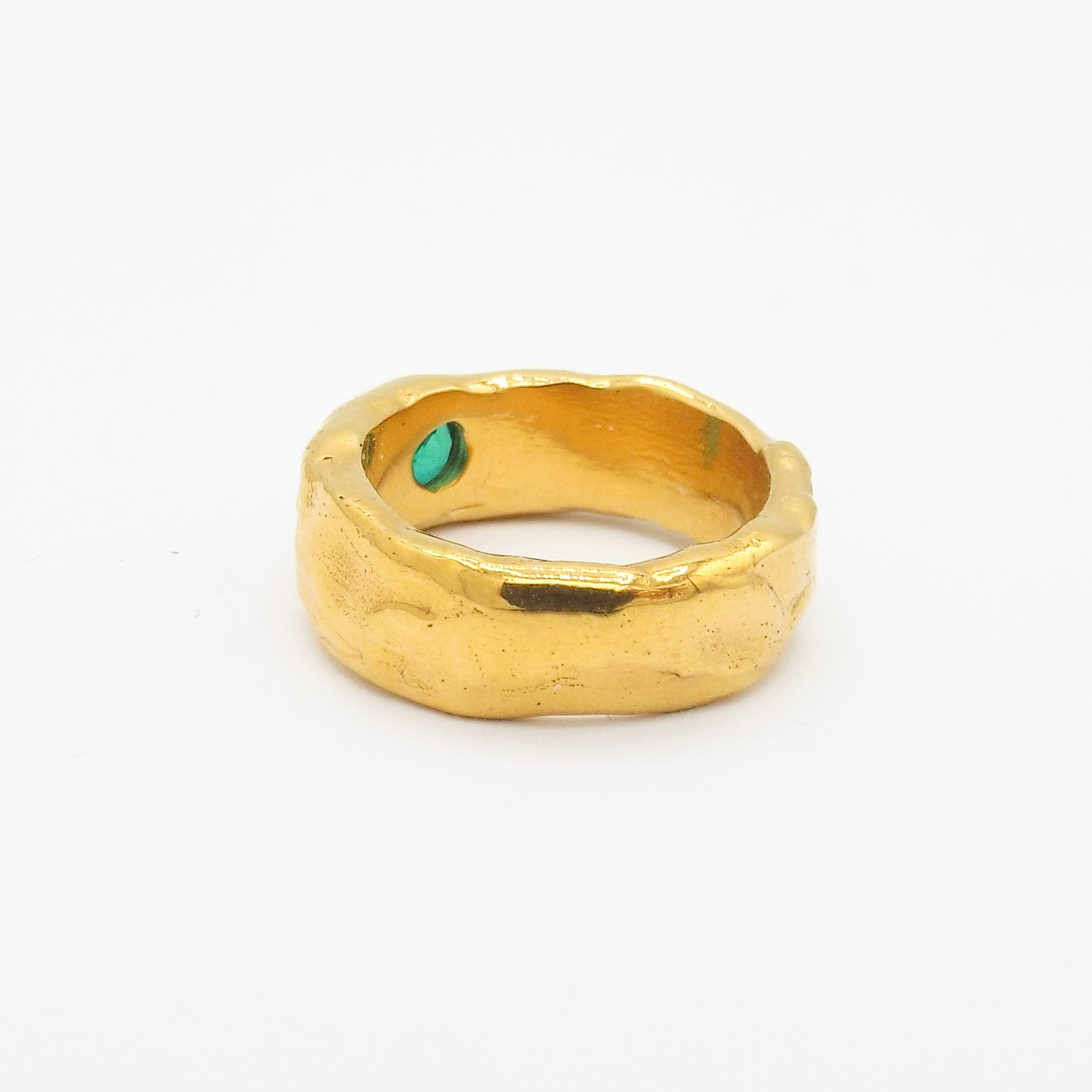 The Emerald Lava (Gold Vermeil)