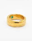 The Emerald Lava (Gold Vermeil)