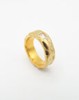 The White Sapphire Lava (Gold Vermeil)