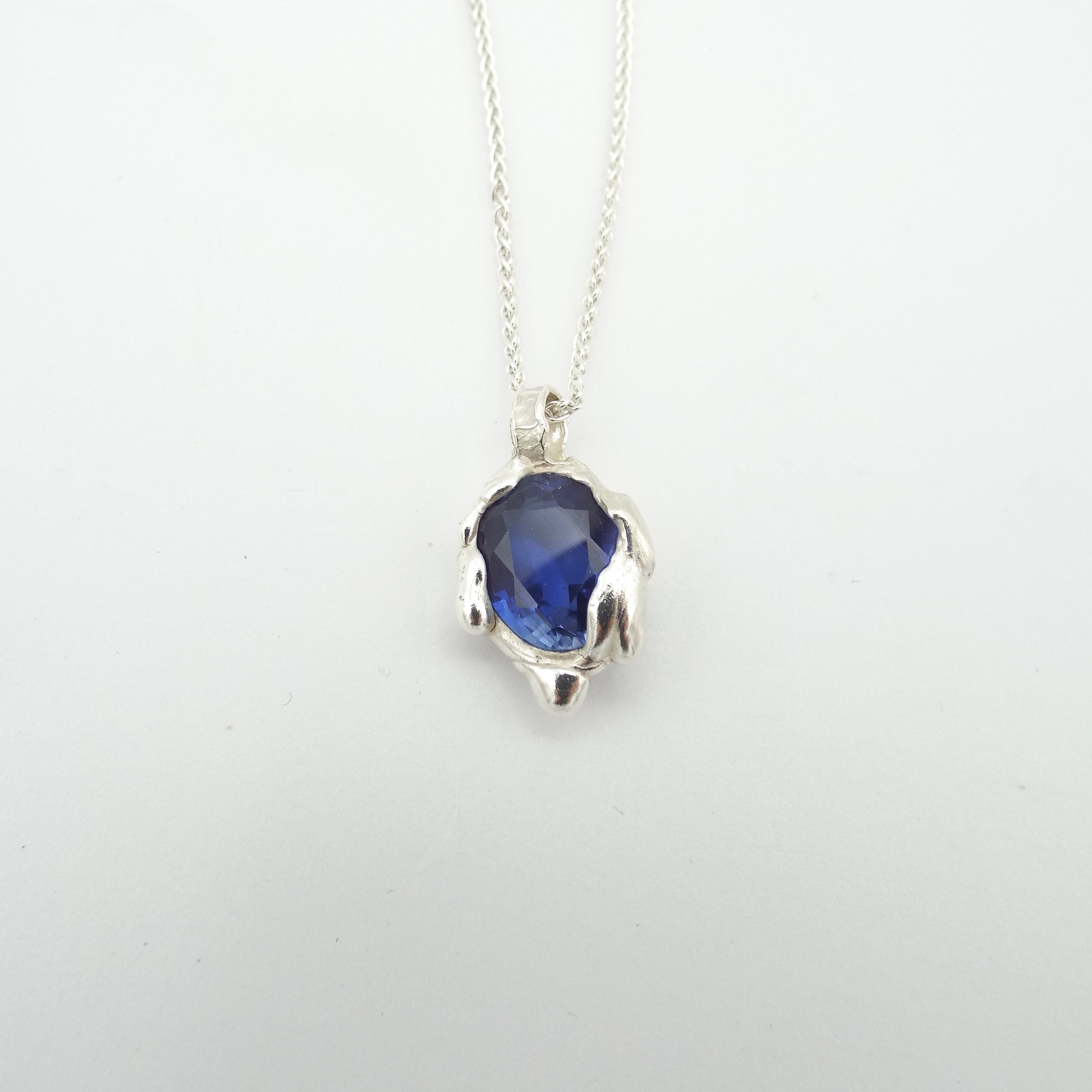 Blue Sapphire Pendant